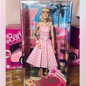 Barbie Movie Pink Gingham Doll 2023